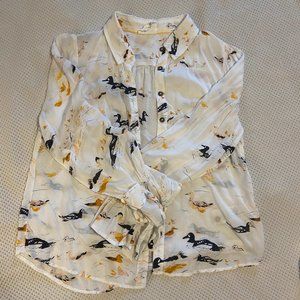 Anthropology Margaret Jeane Button Up